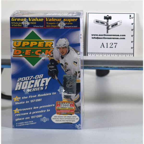07-08 Blaster Box Hockey Series 1 Lot