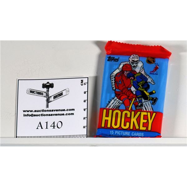 84-85 Topps Wax Pack - Yzerman RC Year