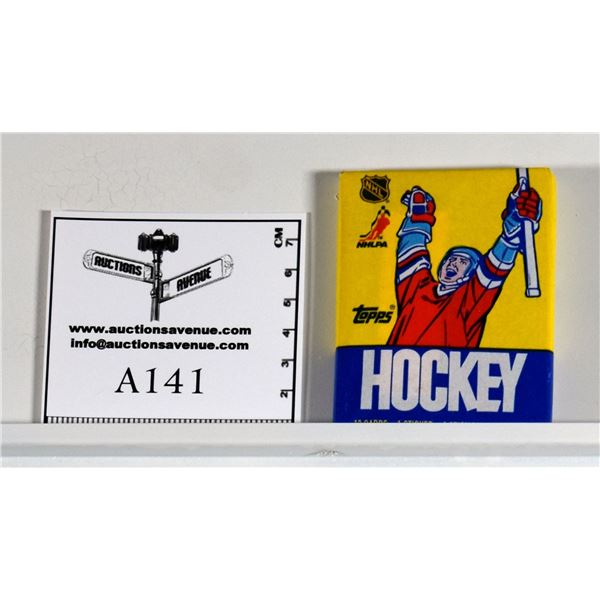 85-86 Topps Wax Pack - Lemieux RC Year