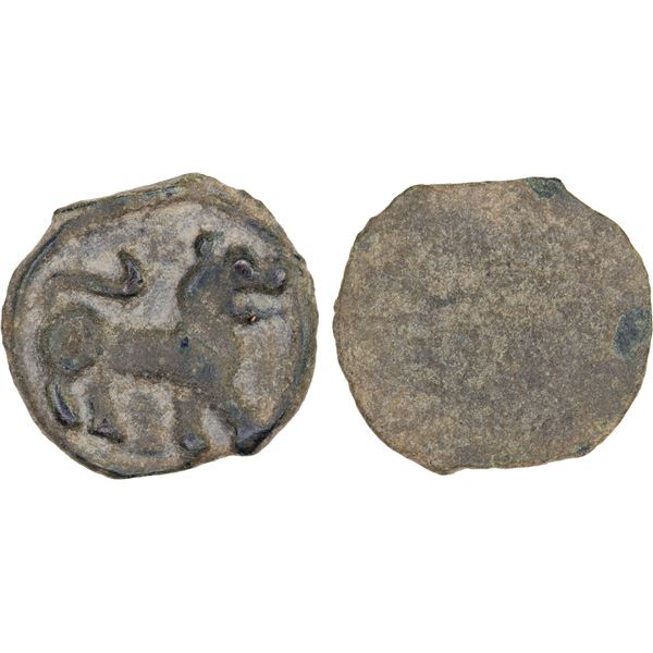 CHACH: Anonymous, 7th/8th century, AE cash (1.69g), XF