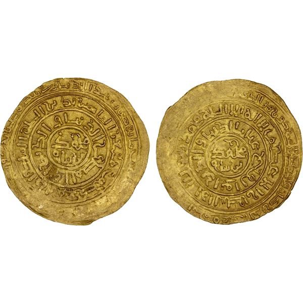 GHORID: Mu'izz al-Din Muhammad, 1171-1206, AV dinar (4.19g), Baldat Ghazna, AH(597), AU