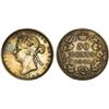 Image 1 : CANADA: Victoria, 1837-1901, AR 50 cents, 1881-H, F-VF