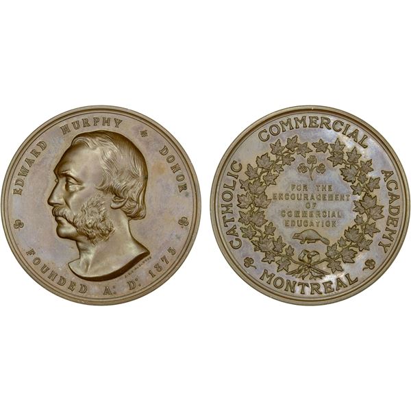 CANADA: AE medal, 1873, UNC