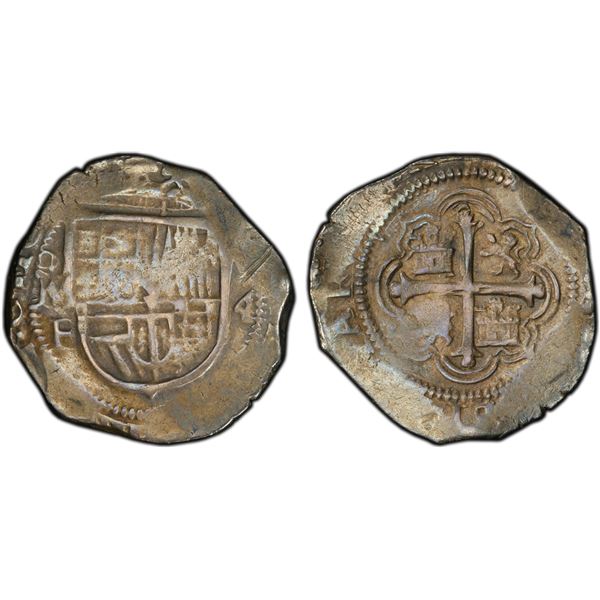 MEXICO: Felipe III, 1598-1621, AR 4 reales, PCGS VF details