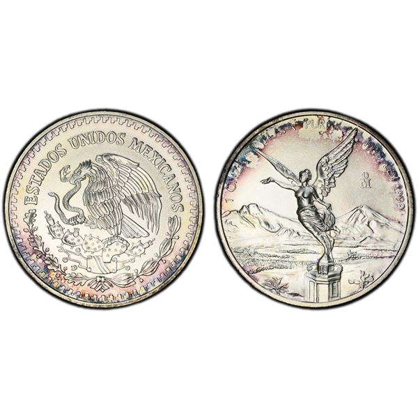 MEXICO: Estados Unidos, AR onza, 1998-Mo, PCGS MS67