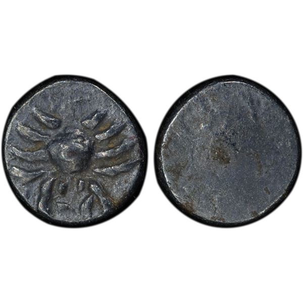 CAMBODIA: Ang Duong, 1847-1860, AR pe (1/8 fuang) (0.16g), ND (1847), PCGS XF45