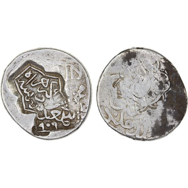 TIMURID: Badi' al-Zaman, 1506-1508, AR 3 tankas (4.64g), Herat, AH911
