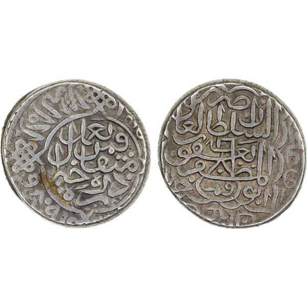 AQ QOYUNLU: Ya'qub, 1478-1490, AR tanka (5.11g), Qumm, AH891, VF