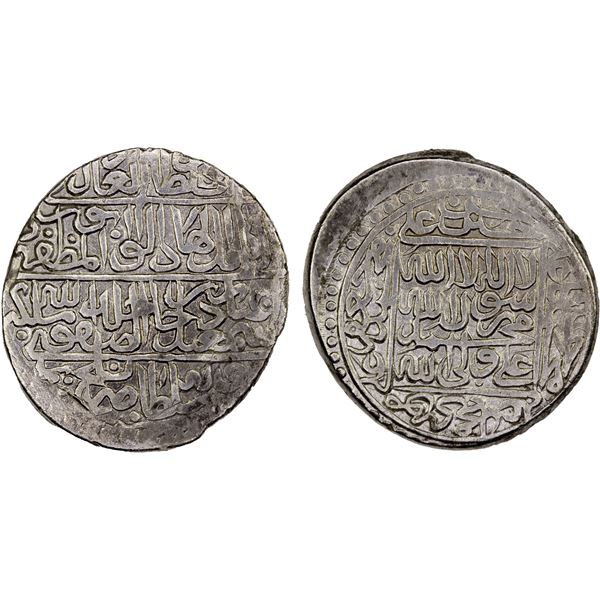 SAFAVID: Isma'il I, 1501-1524, AR shahi (9.27g), Balkh, ND, lovely VF