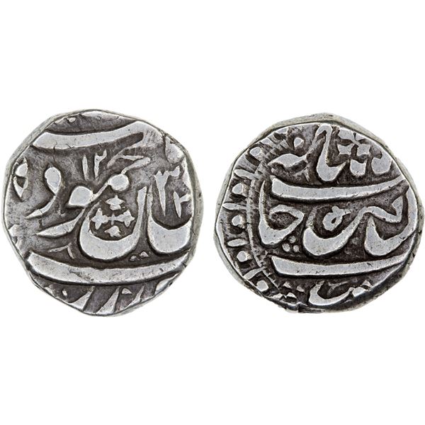 DURRANI: Mahmud Shah, 1809-1817, AR rupee (10.89g), Derajat, AH1232, VF-XF