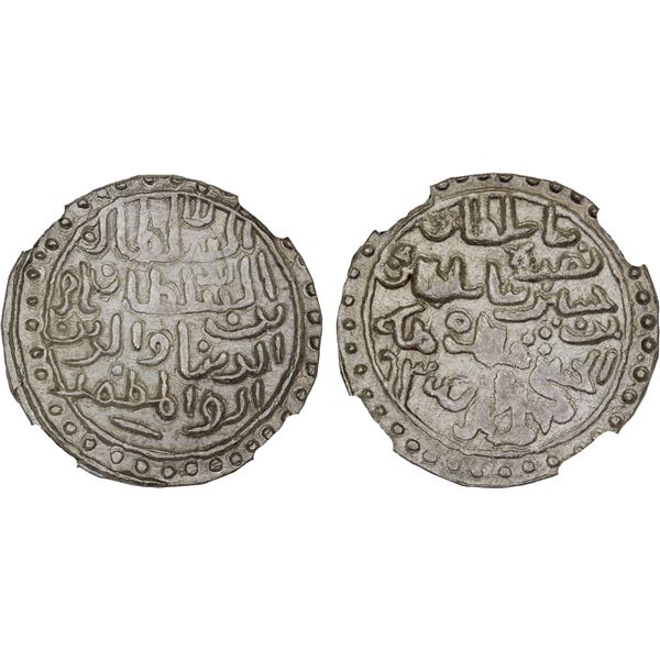 BENGAL: Nasir al-Din Nusrat Shah, 1519-1531, AR tanka, Muhammadabad, AH935, NGC MS64
