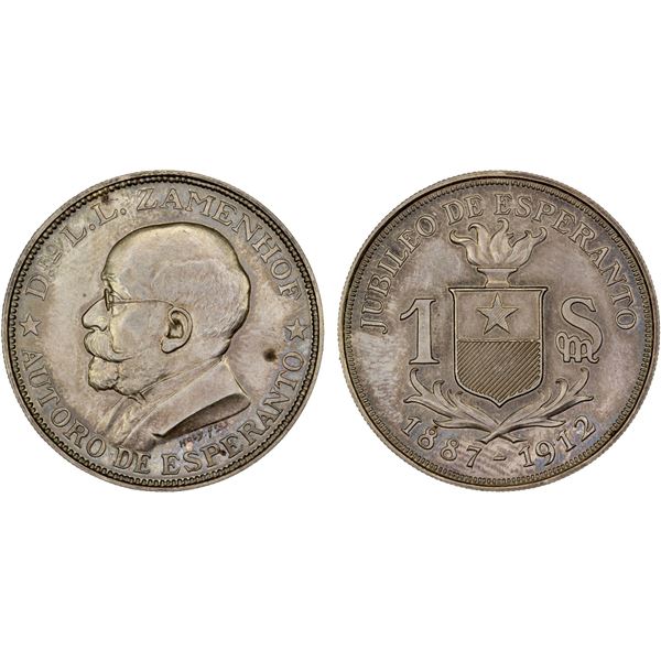 ESPERANTO: AR spesmilo, 1912, UNC