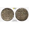 Image 1 : SWEDISH LIVONIA: Christina, 1632-1654, AR solidus, Riga, [16]47, PCGS MS63