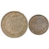 Image 2 : LIBERIA: Republic, LOT of 2 coins, 1906, AU