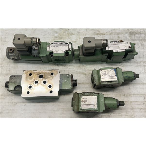 Lot of (5) Towler Valves