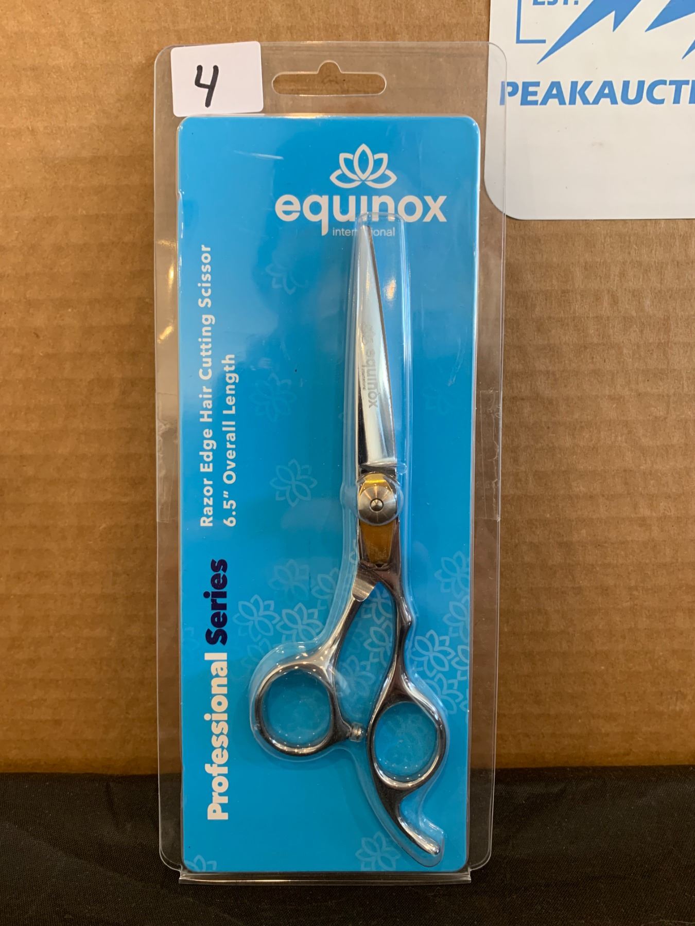 Equinox Professional Series Razor Edge Hair Cutting Scissors 6.5