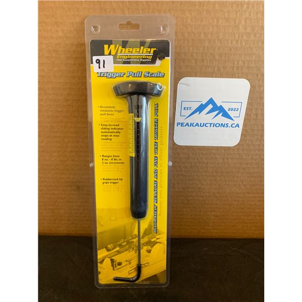 Wheeler Engineering Fine Gunsmithing Trigger Pull Scale