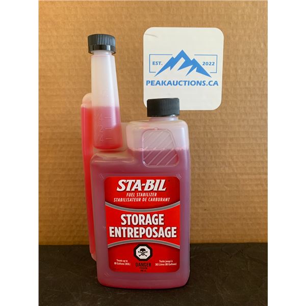 Sta-Bil Fuel Stabilizer Storage Treats up To 80 Gallons