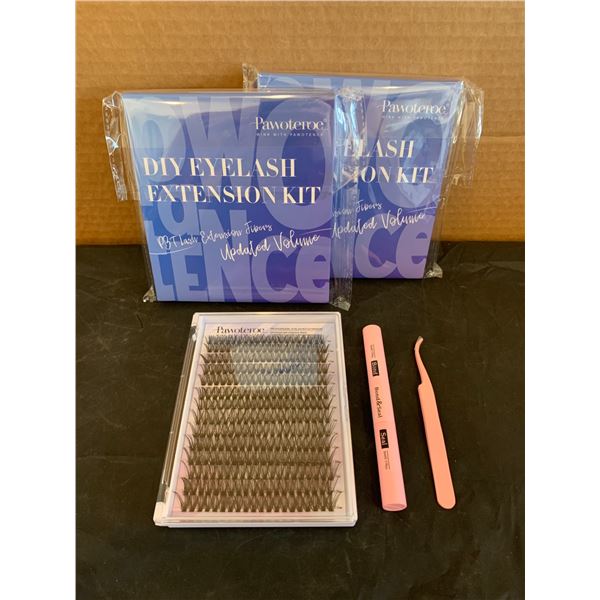 Lot of 3 Diy Eyelash Extension Kit Pawotence