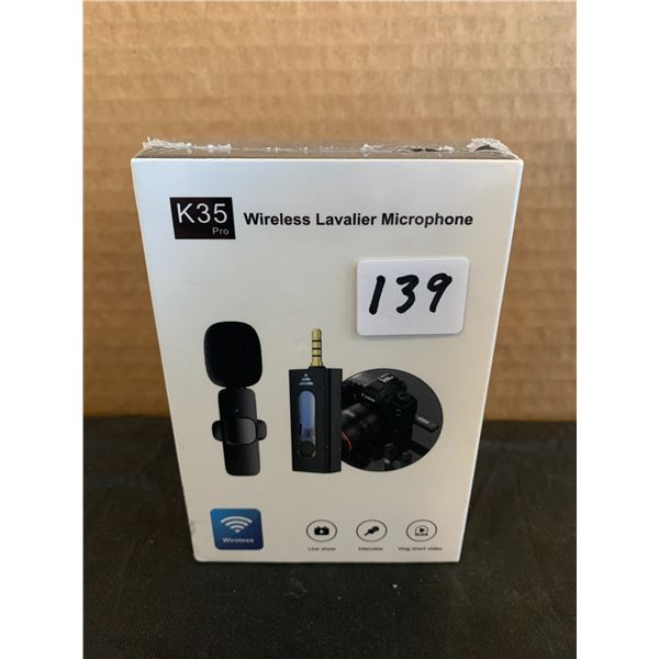 Wireless Lavier Microphone K35 Pro