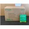 Image 1 : Stash Tea Company 100 Foil Tea Bags Peppermint