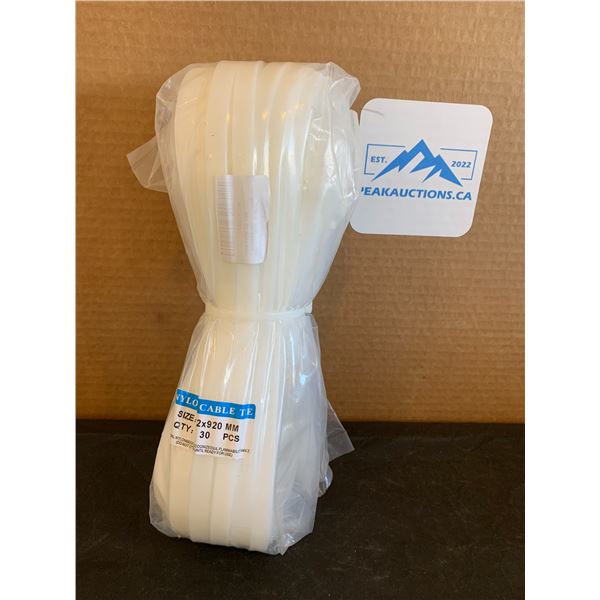 Nylon Cable Ties Size 12 x 920 30 Pcs