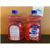 Image 1 : Lot of 2 Dial Antibacterial Hand Soap Bottles - 1.53L Bottle - Pomegranate Tangerine Scent