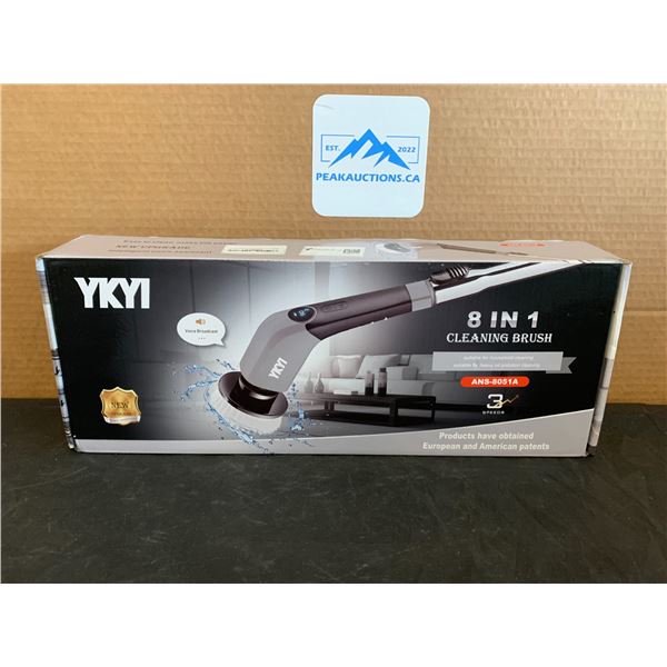 YKYI 8 In 1 Electric Cleaning Brush Intelligent Voice Assistant