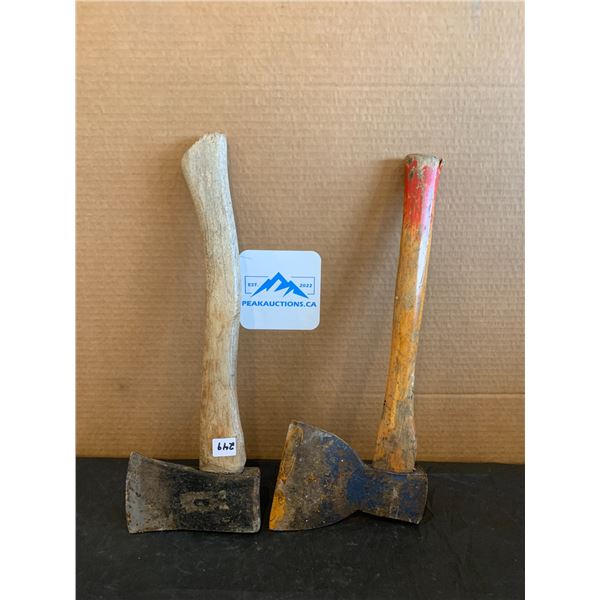 Lot of 2 Hatchets