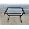 Image 1 : Glass Computer Work Desk Black