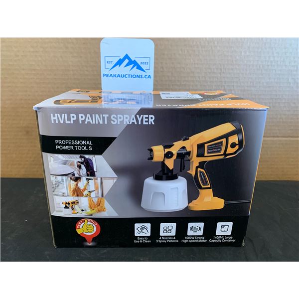 Hvlp Paint Sprayer 30000Rpm 4Nozzle 3 Spray Paterns Large Capacity Container