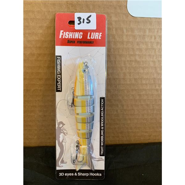 Fishing Lure With 3D Eyes And Tight Wobbling & Wiggling Action