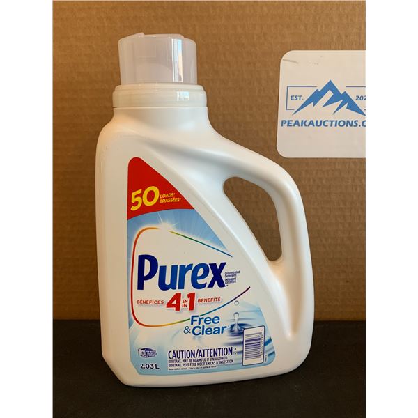 Purex Free & Clear 4 in 1 Concentrated Detergent - 50 Loads