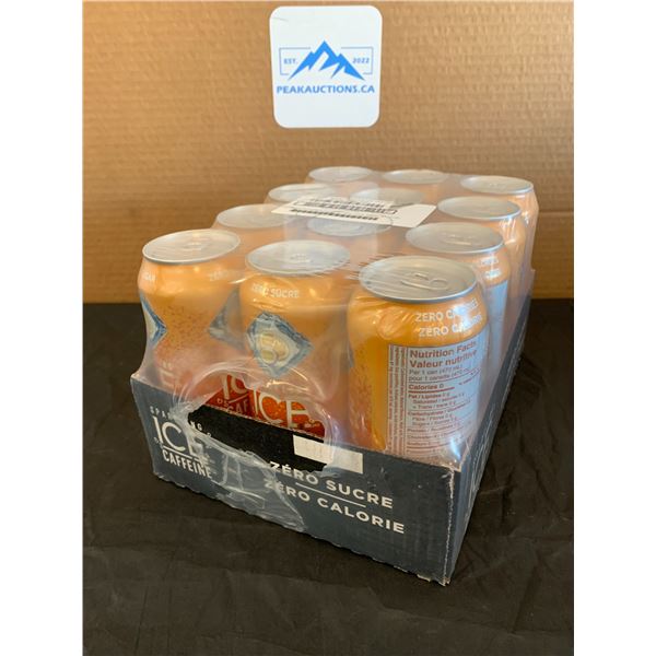 Sparkling Ice + Caffeine Zero Sugar Orange Passionfruit 12x 473ml BB Mar 2025