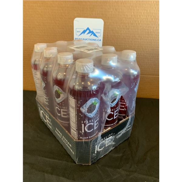 Sparkling Ice Black Raspberry Talking Rain 12x 503ml BB Apr 2025