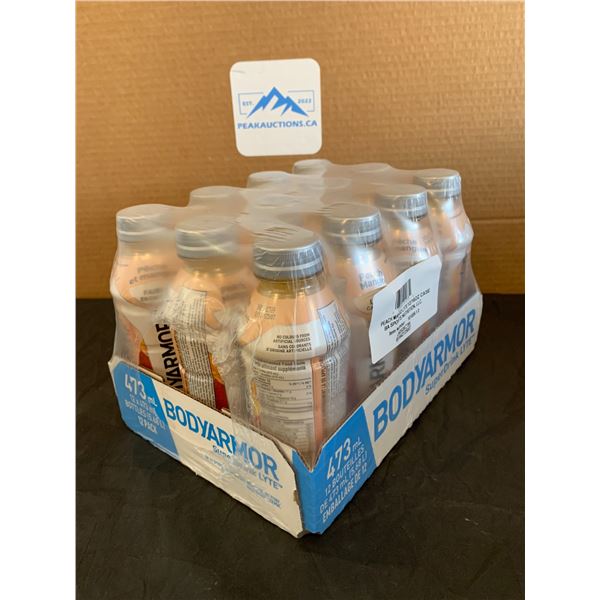 Bodyarmor Super Drink Lyte Peach Mango 12x 16oz Jan 2026