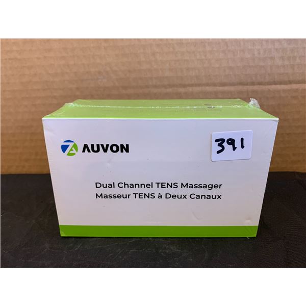 Auvon Dual Channel Tens Massager With Pads