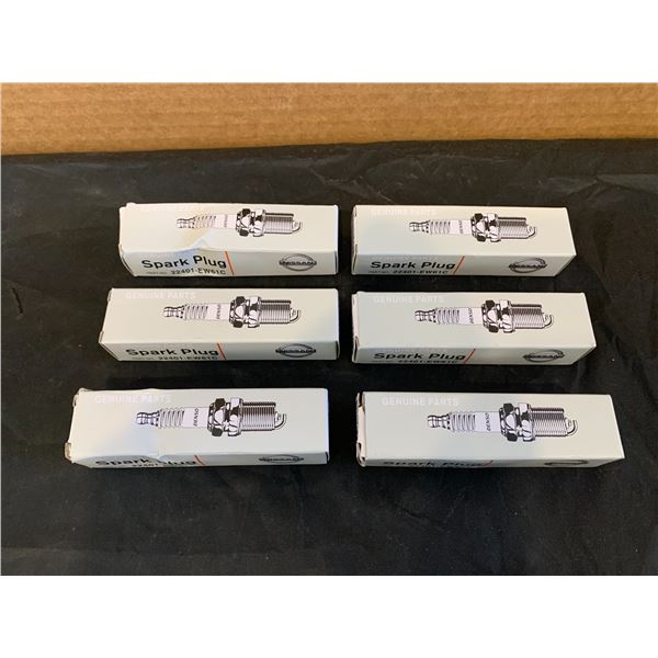 Nissan Spark Plugs 6 Pack Part Number 22401-Ew61c