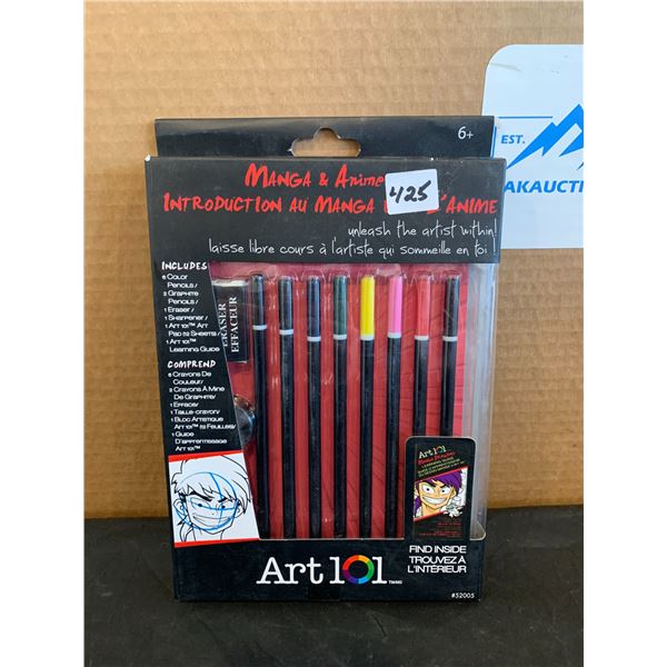 Manga & Anime 101 Art 101 Kit