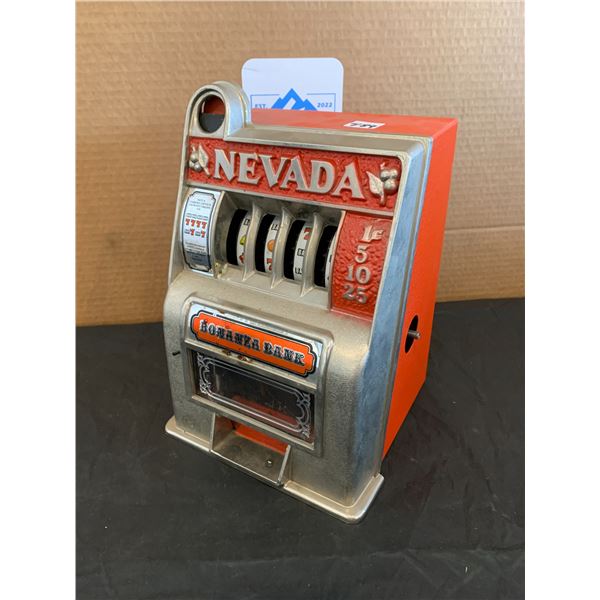 Nevada Slot Machine Bonanza Bank Missing Handle