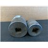Image 3 : Lot of 2 Snap on Sockets 1 1/4 And 1 Inch for 1/2 Inch Drive