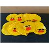 Image 1 : Floating Duck Coasters for Pool Beach 12 Pack