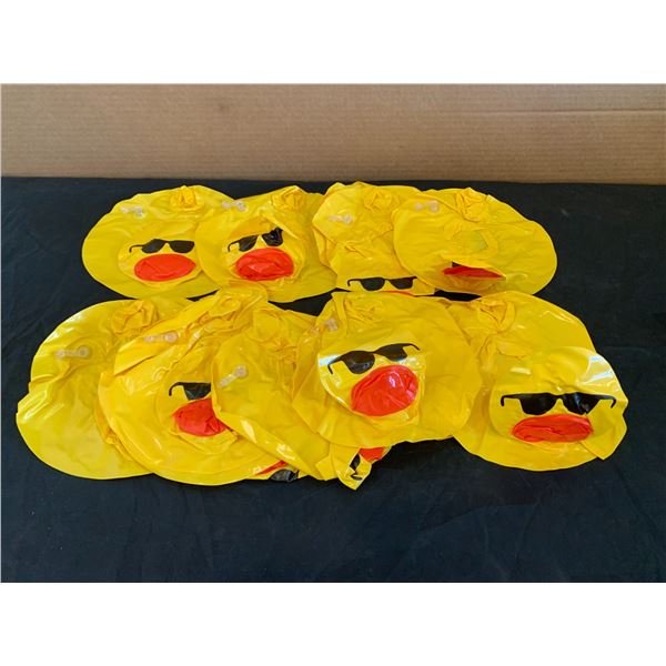 Floating Duck Coasters for Pool Beach 12 Pack
