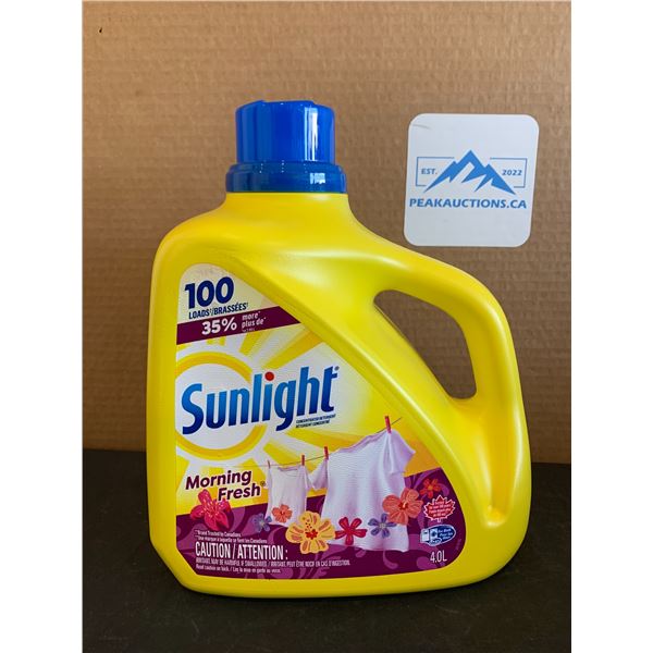 Sunlight Laundry Soap 100 Loads Morning Fresh 4.0L