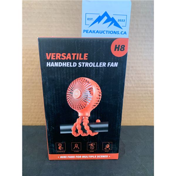 Versatile Handheld Stroller Fan H8 Mini Fan for Multiple Scenarios