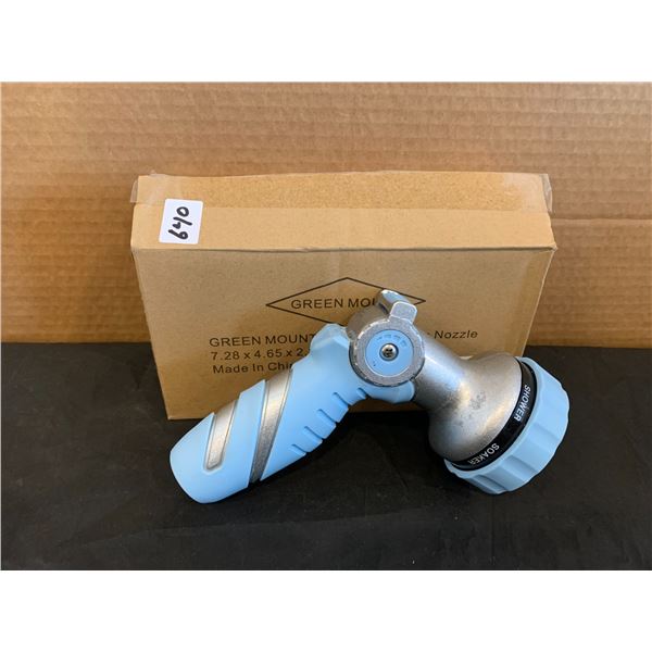 Green Mount Heavy Duty Hose Nozzle Colour Baby Blue