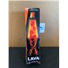 Image 1 : Schylling Classic Lava Lamp Flowing Red Lava In Orange Liquid 14.4 Inch