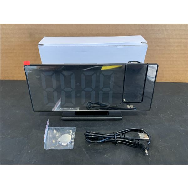 Alarm Clock With Projector Light