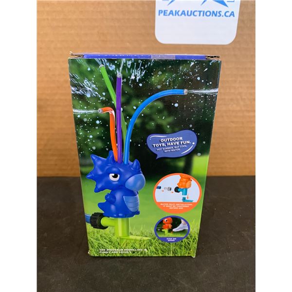 Dinosaur Sprinkler Cartoon Style