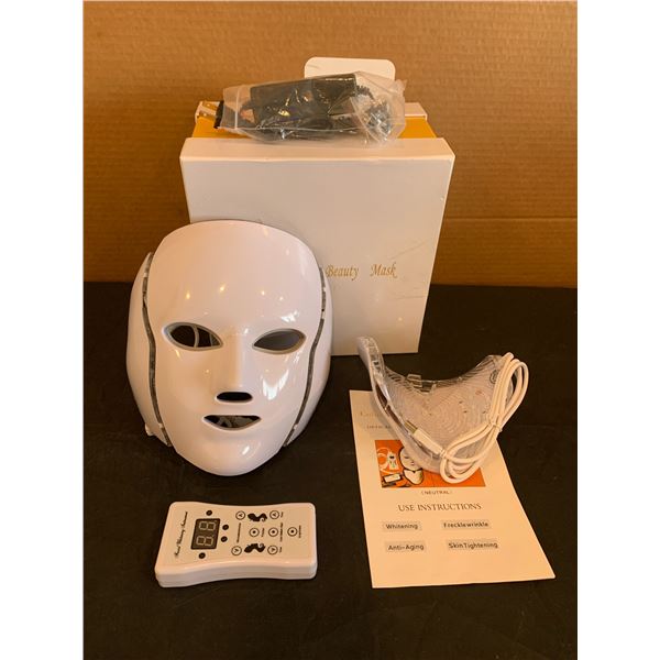 LED Face Mask Light Therapy Rejuvenation Anti Aging